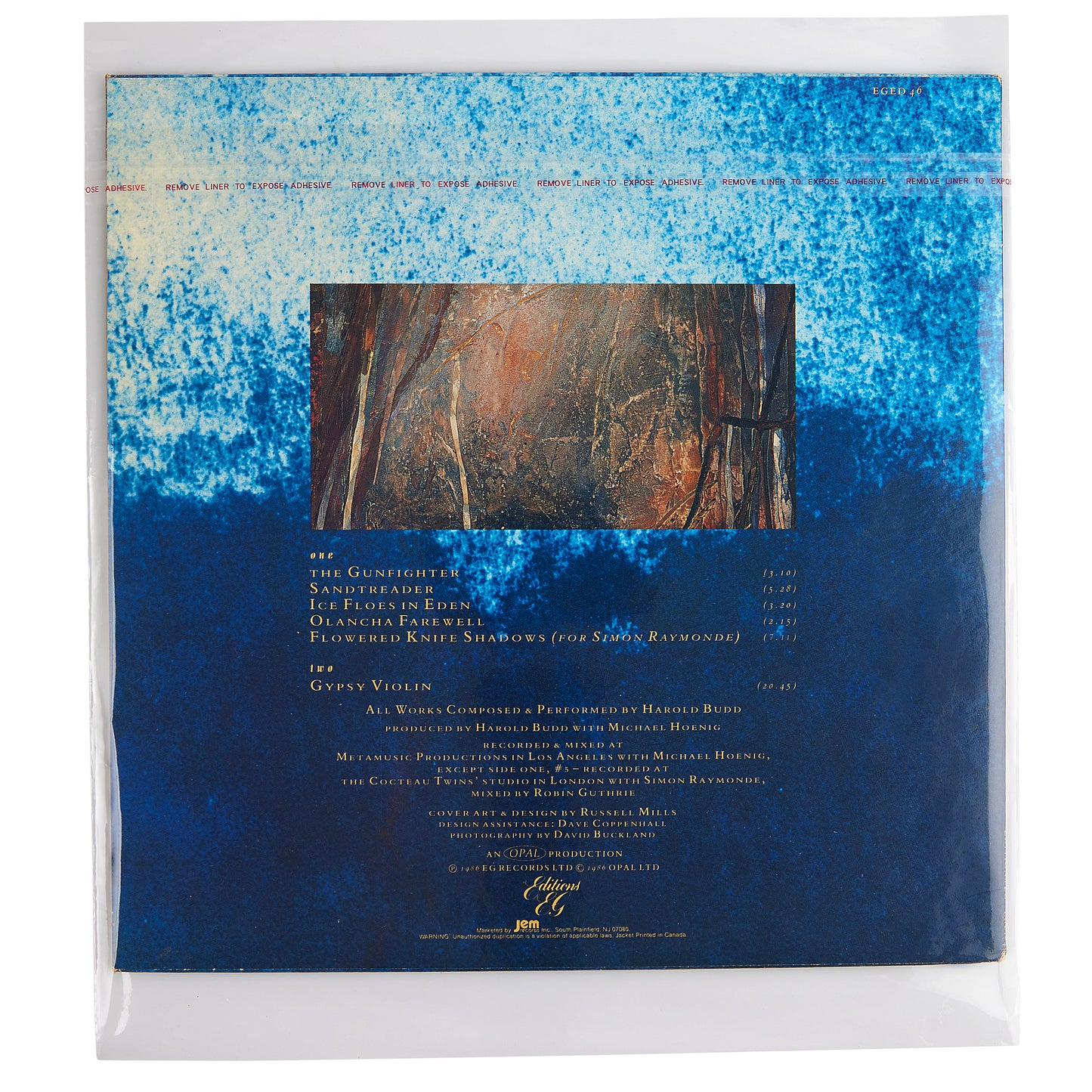 50 Pack Resealable LP Outer Sleeves with Flap - Archival Vinyl Record Covers - Crystal-Clear Polypropylene with Reseal Strip for 12" Records