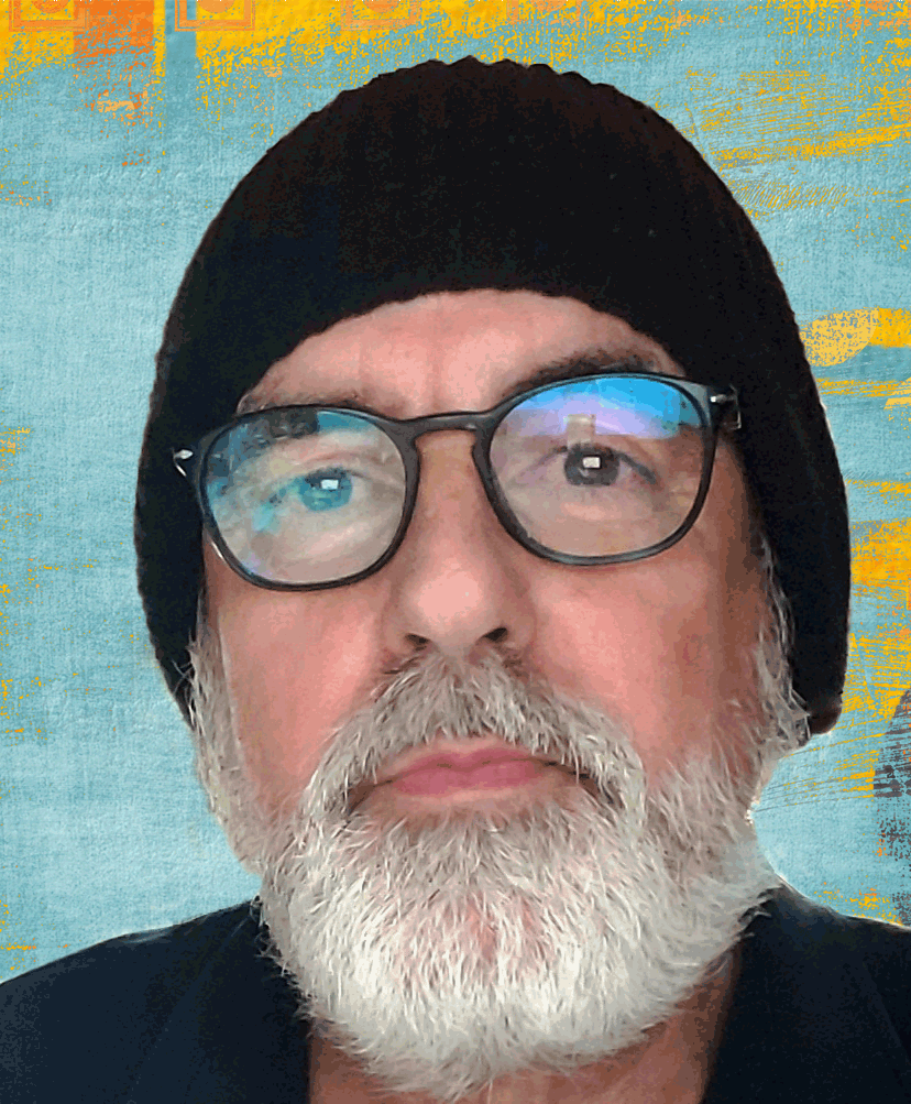 Portrait image of collector essentials proprietor JD